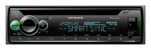 Pioneer カーオーディオ DEH-5600 1D CD Bluetooth USB iPod iPhone AUX DSP カロッツェリア
